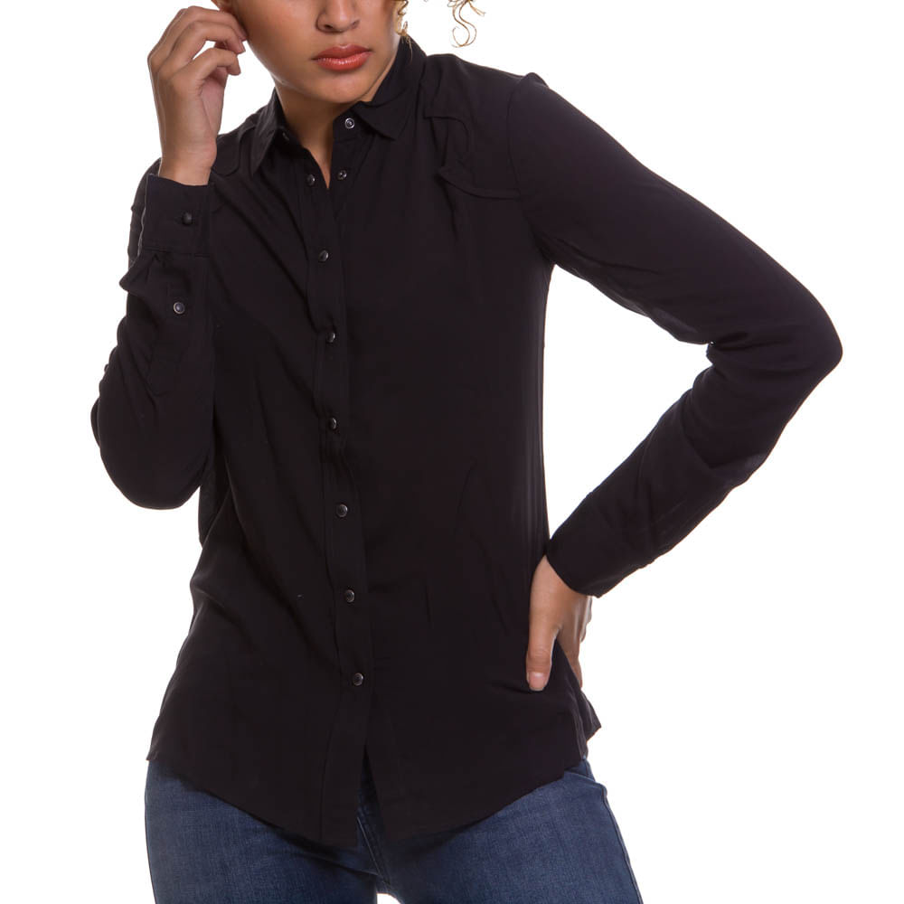 Camisa Manga Larga Para Mujer Shirt
