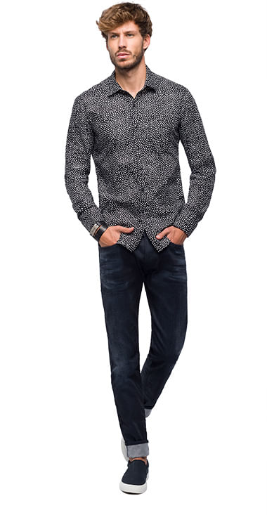 camisa-para-hombre-camisa-replay