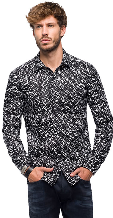 camisa-para-hombre-camisa-replay