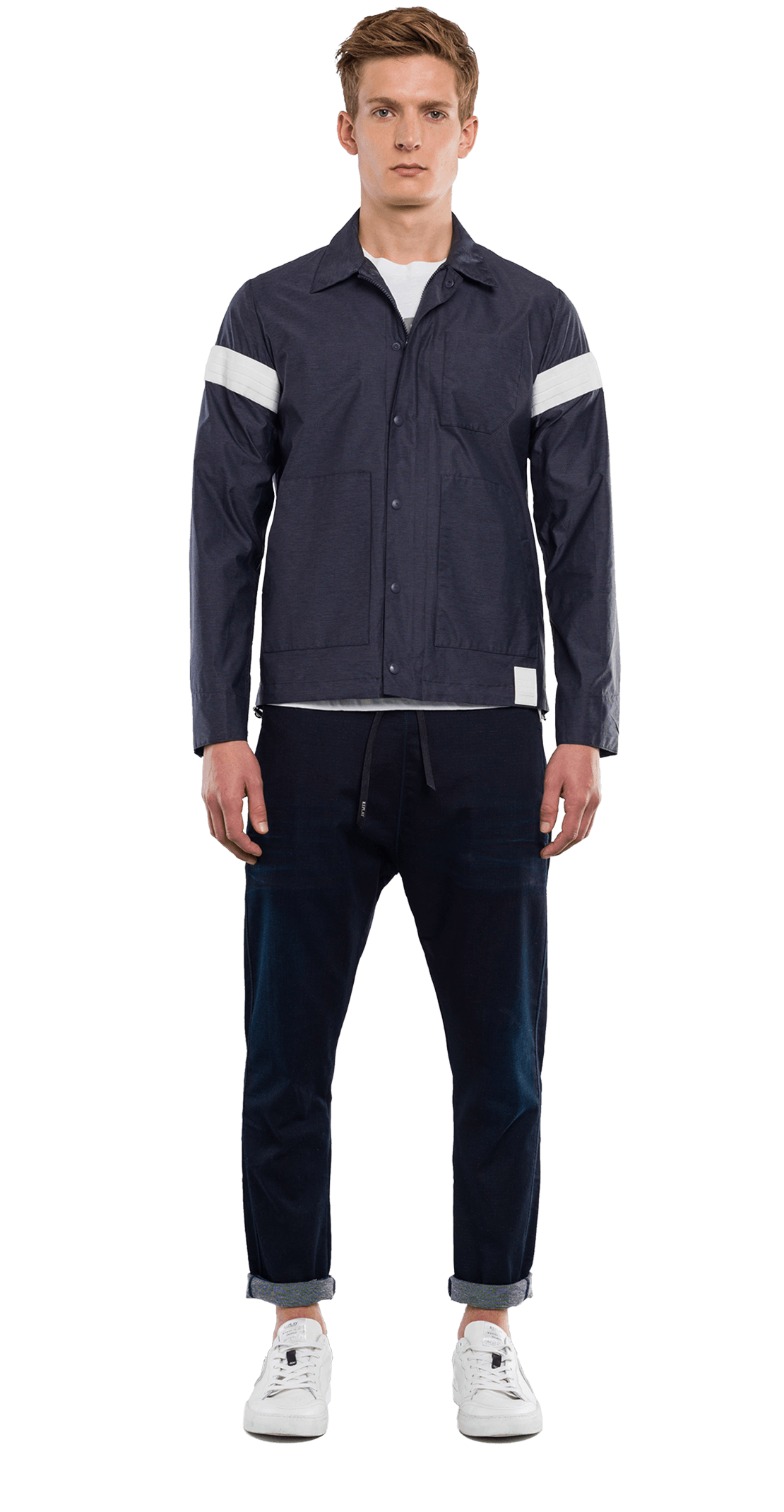 Chaqueta Casual Para Hombre Jacket Replay 4731