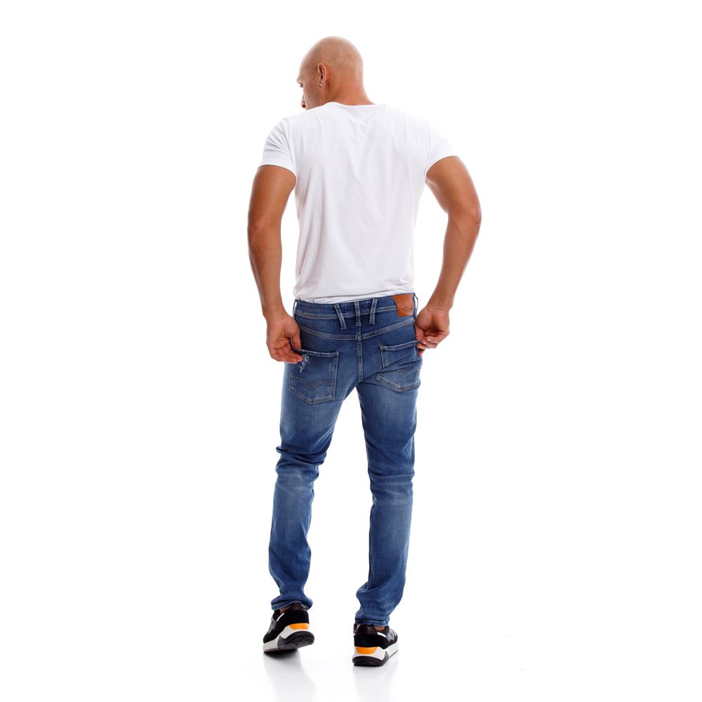 Jean Para Hombre Anbass Azul Cobalto