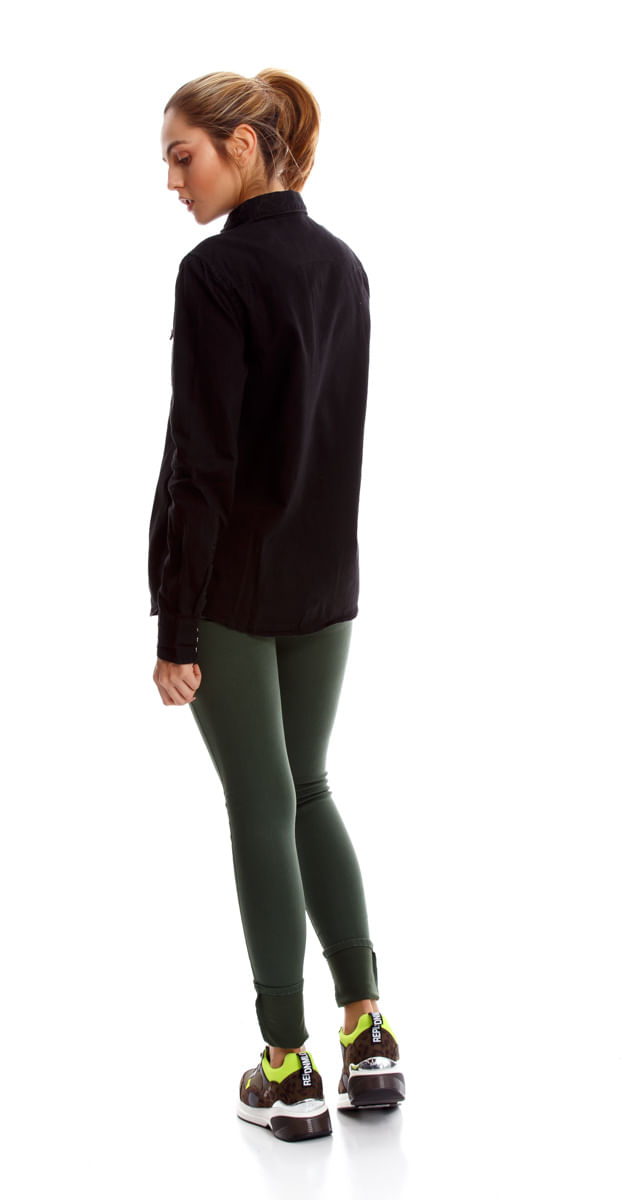 Camisa-Para-Mujer-6-Oz-Black-Denim-Replay