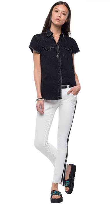Camisa-Para-Mujer-Replay