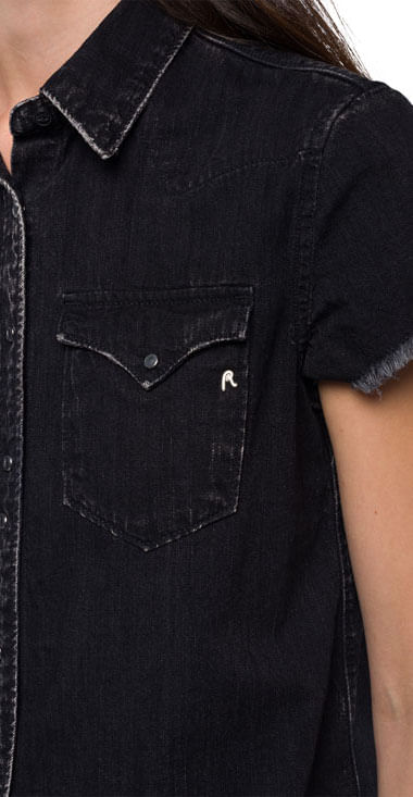 Camisa-Para-Mujer-Replay