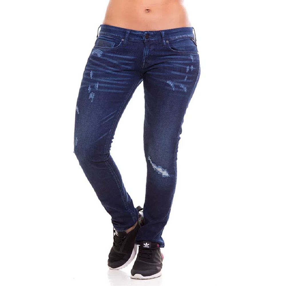 Jean Para Mujer Rose Cobalto
