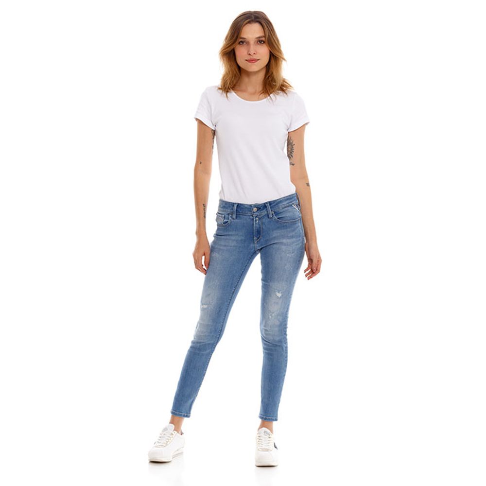 Jean Stretch Para Mujer Luz