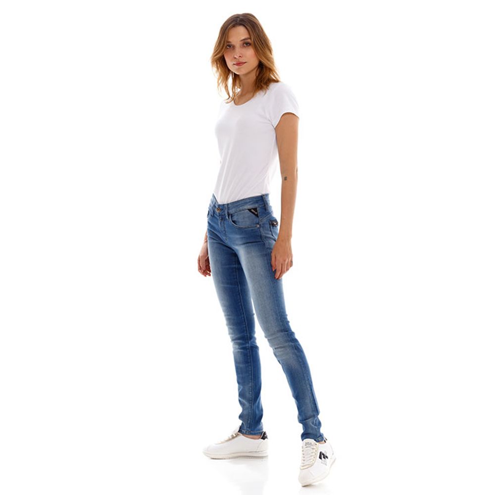 Jean Stretch Para Mujer Luz
