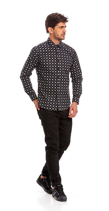Camisa-Para-Hombre-Alloverprinted-Replay