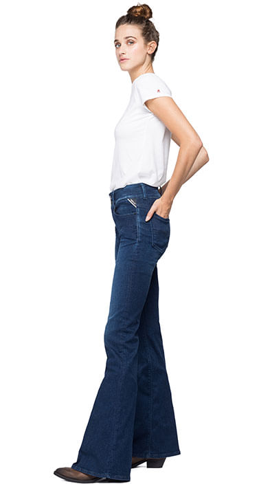 Replay stella flare on sale jeans