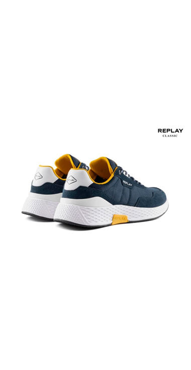 Tenis-Para-Hombre-Classic-Check-Replay