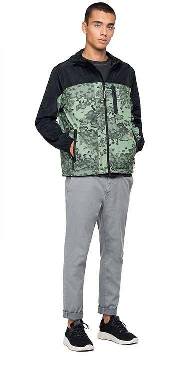 Chaqueta-Rompe-Vientos-Para-Hombre-Camo-Recycled-Print-Replay