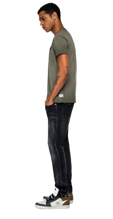 Camiseta-Para-Hombre-Garment-Dyed-Cotton-Jersey-Replay