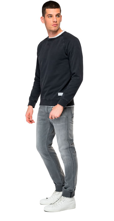 Buzo-Cerrado-Para-Hombre-Garment-Dyed-Cotton-Fleece-Replay