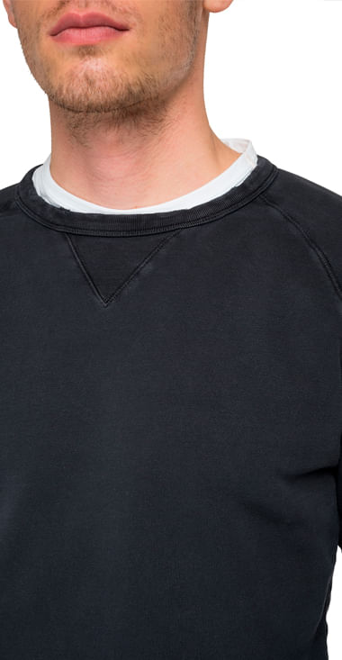 Buzo-Cerrado-Para-Hombre-Garment-Dyed-Cotton-Fleece-Replay