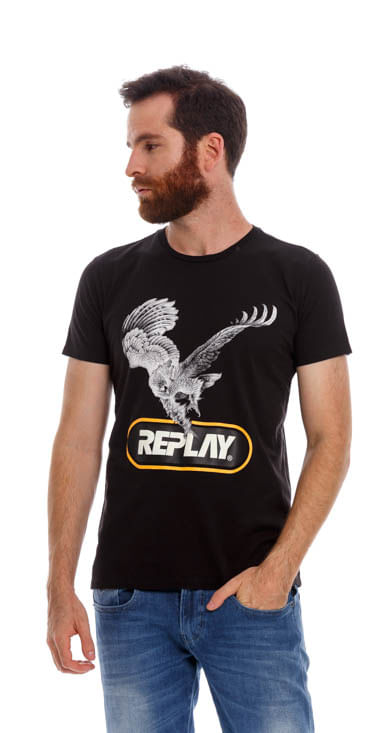 Camiseta-Para-Hombre-Replay