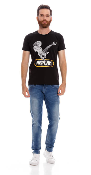 Camiseta-Para-Hombre-Replay