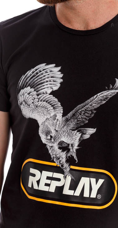 Camiseta-Para-Hombre-Replay