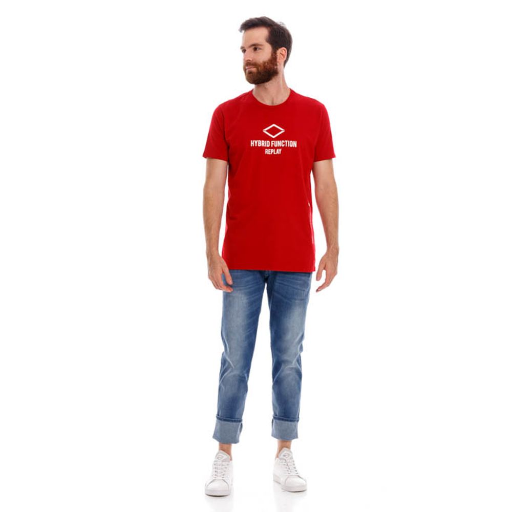 Camiseta Para Hombre Basic Jersey 3372