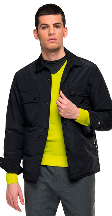 Chaqueta Casual Para Hombre Jacket Replay 4731