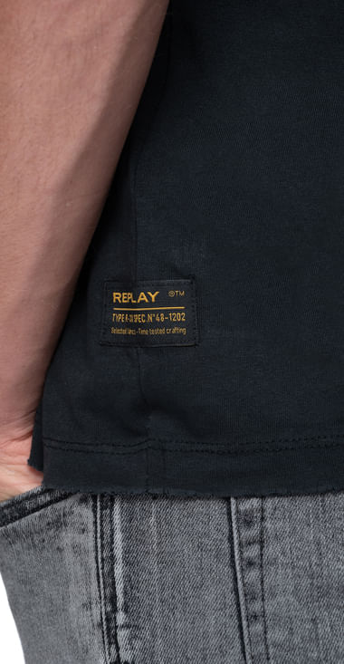 Camiseta-Para-Hombre-G.-Dyed-Open-End-Hand-Dry-Jersey-Replay