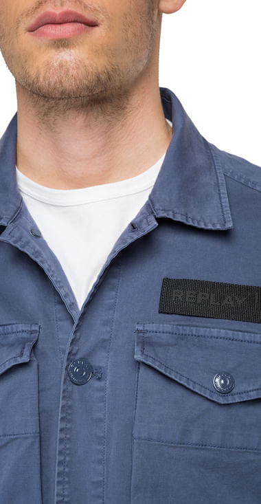 Chaqueta-Casual-Para-Hombre-Jacket-Replay