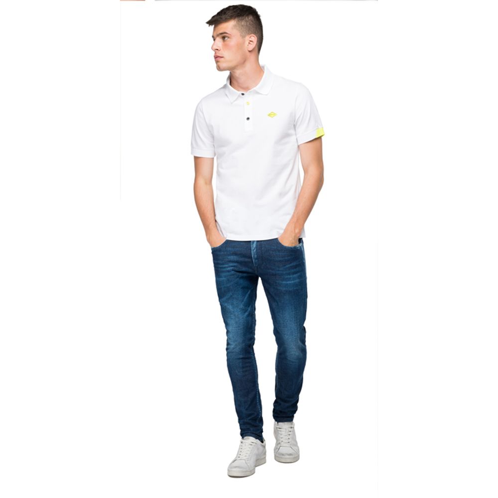 Polo Manga Corta Para Hombre Stretch Piquet