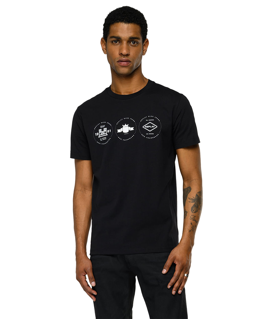 Camisetas replay hombre hot sale