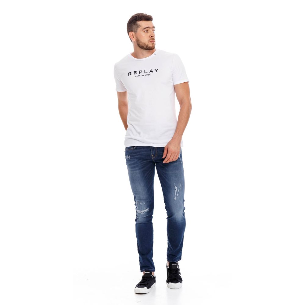 Jean Stretch Para Hombre Anbass 4072