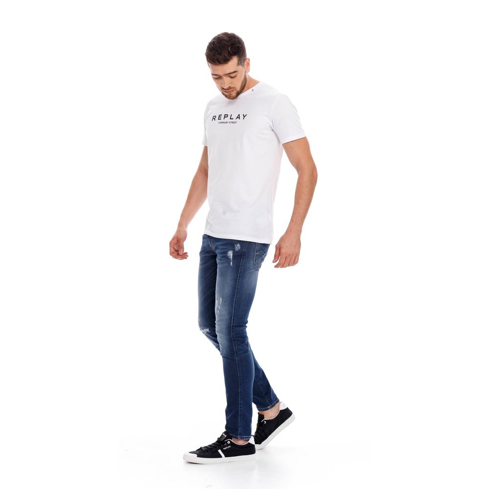 Jean Stretch Para Hombre Anbass 4072