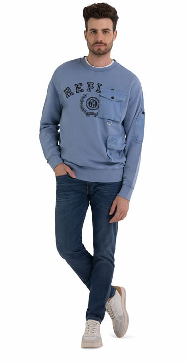 Buzo-Cerrado-Para-Hombre-Sweatshirt-Replay