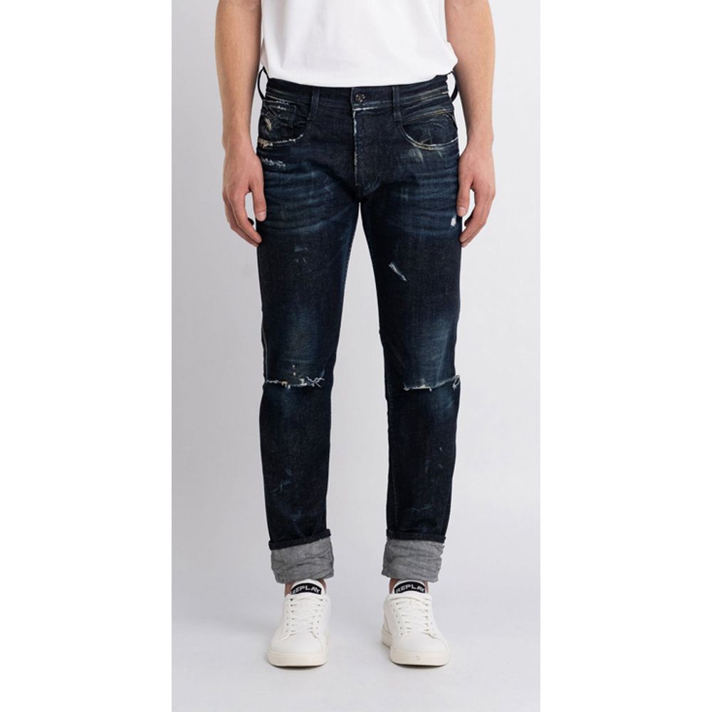 Jean Stretch Para Hombre Anbass 4718
