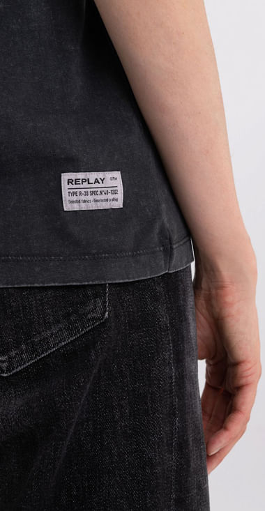 Camiseta-Para-Mujer-Replay