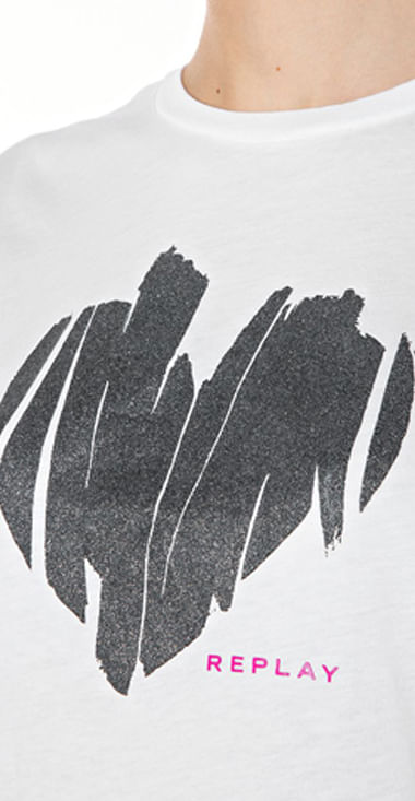 Camiseta-Manga-Corta-Para-Mujer-Piece-Dyed-Supima-Jersey-