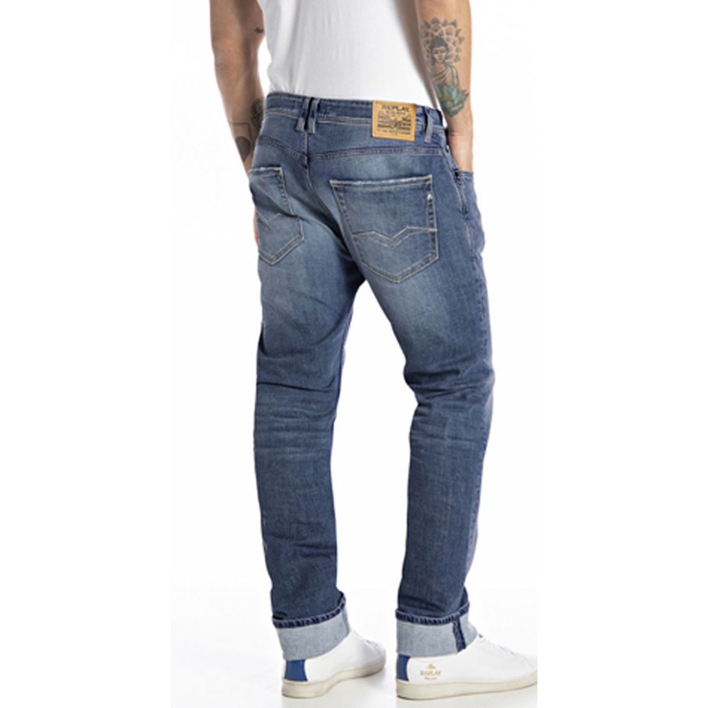 Jean Stretch Para Hombre Rocco  4615