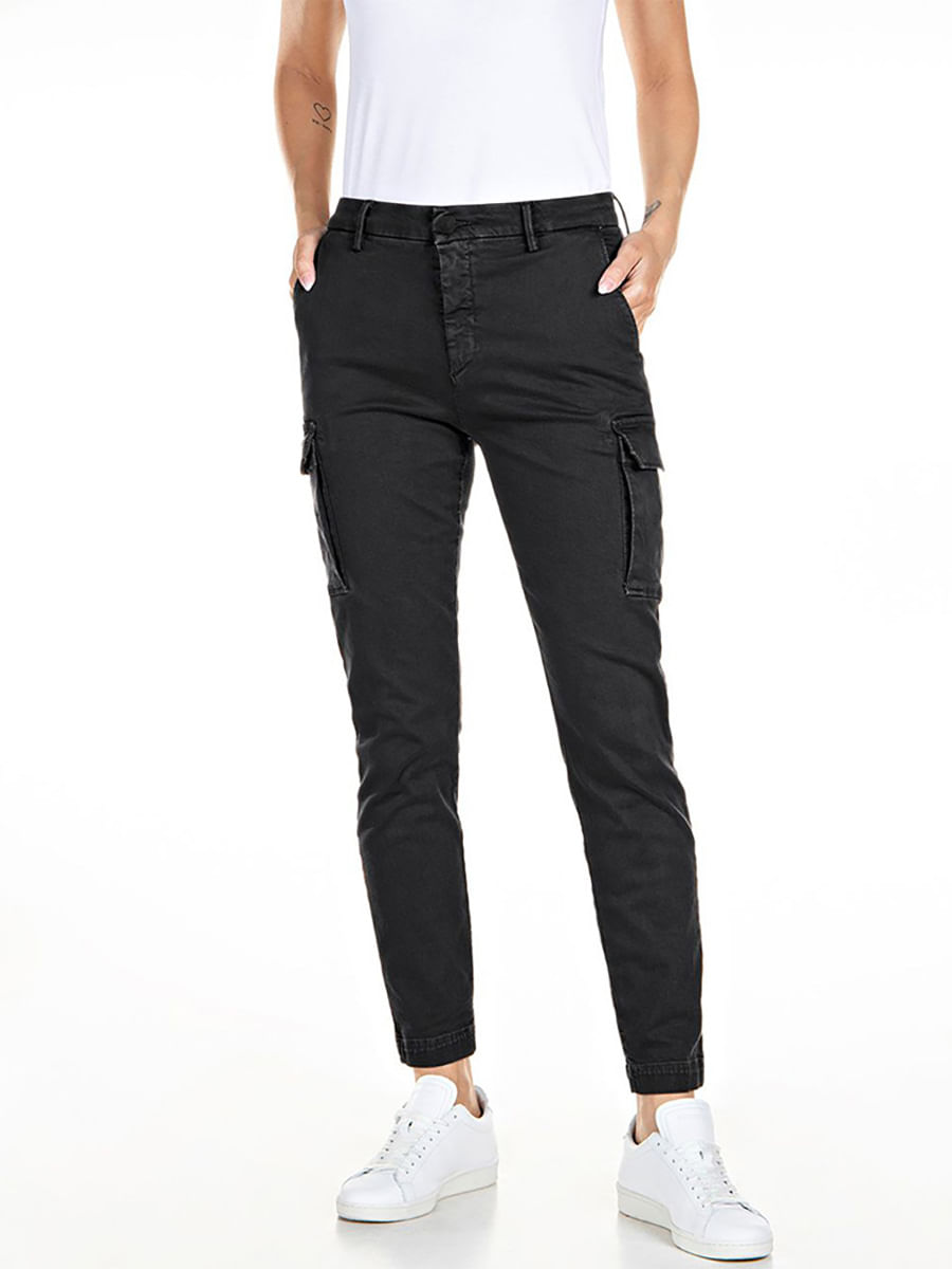 Pantalon Chino Para Mujer Pants Replay 50599