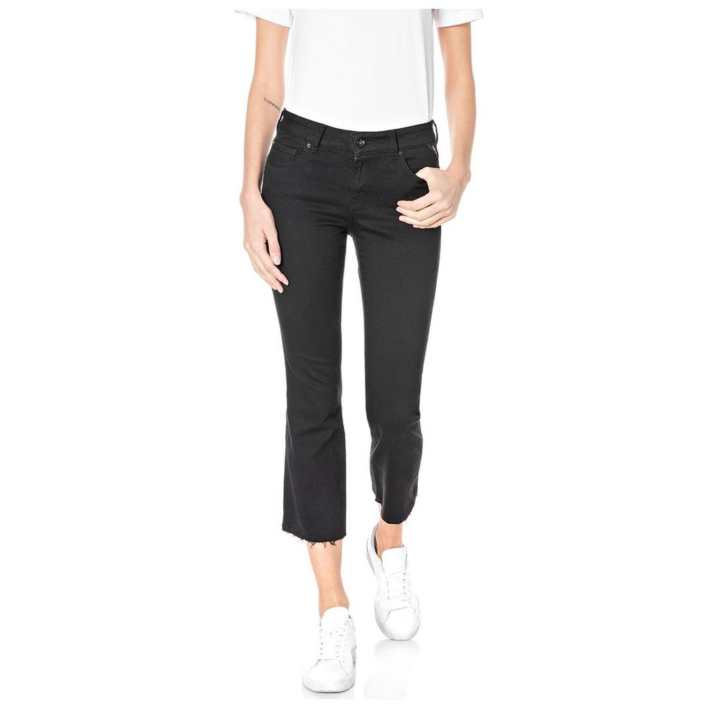 Jean Stretch Para Mujer Faaby Flare Crop