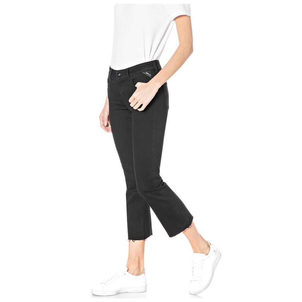 Jean Stretch Para Mujer Faaby Flare Crop
