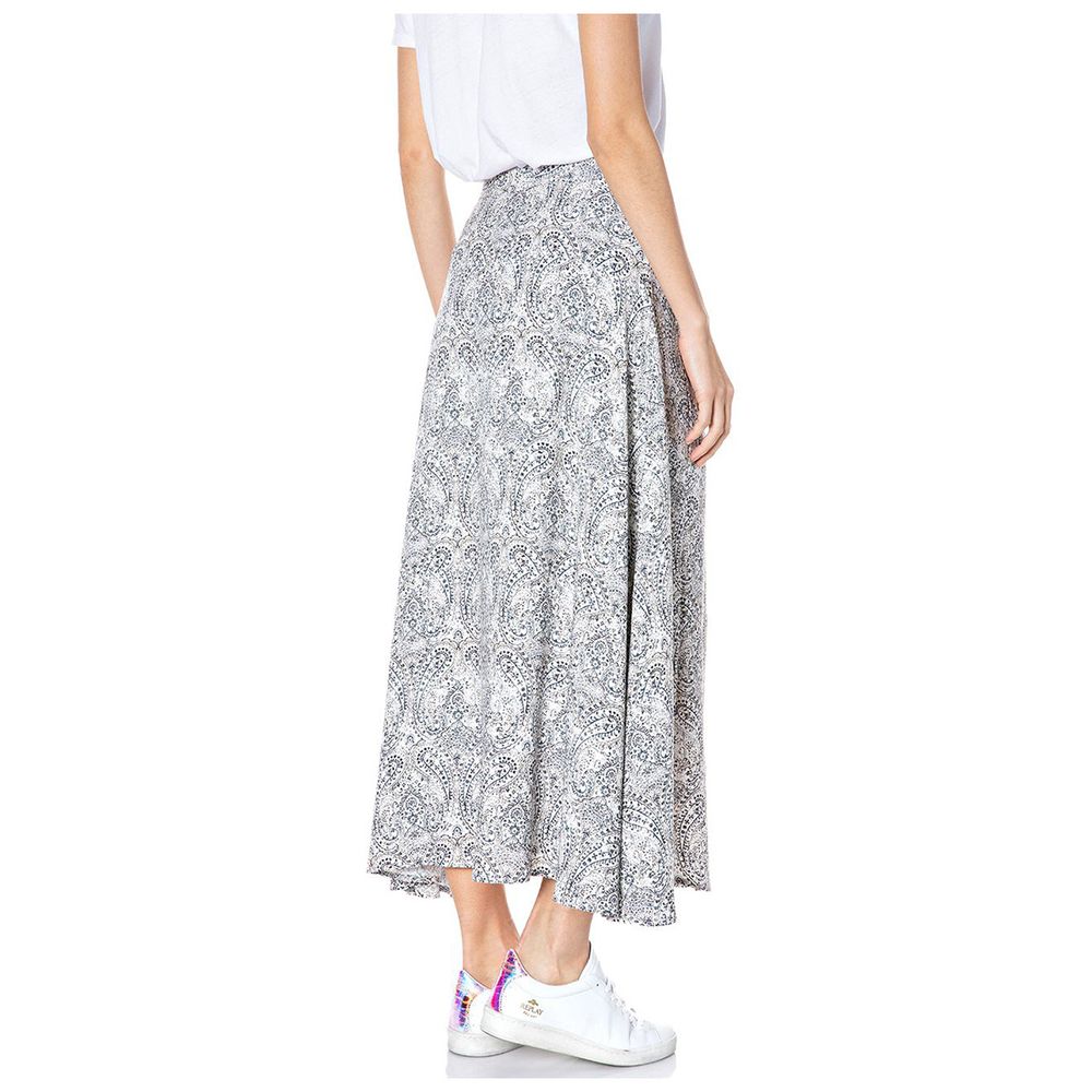 Falda Larga Para Mujer All Over Printed
