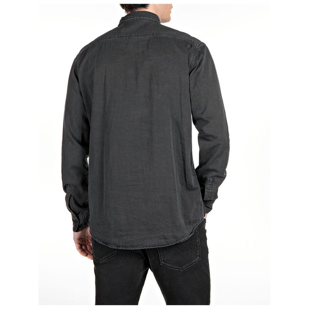 Camisa Manga Larga Para Hombre