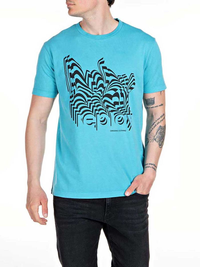Camiseta-Manga-Corta-Para-Hombre-