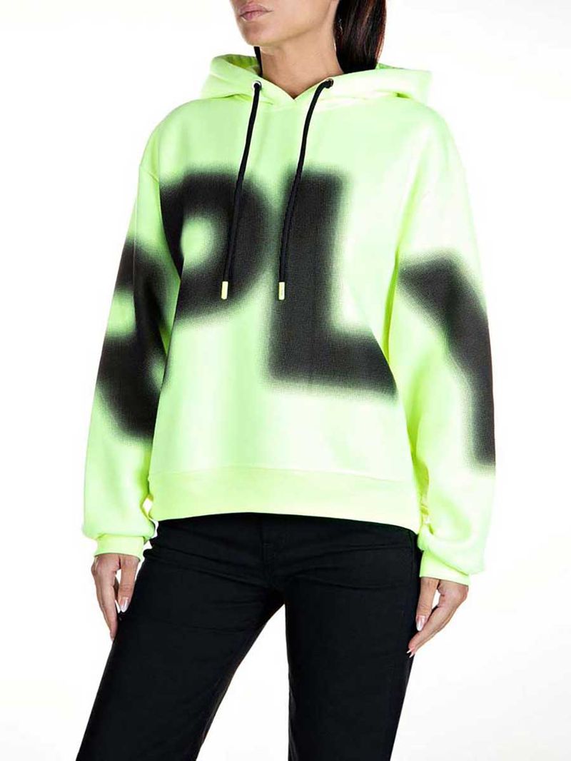 Buzo verde neon discount mujer