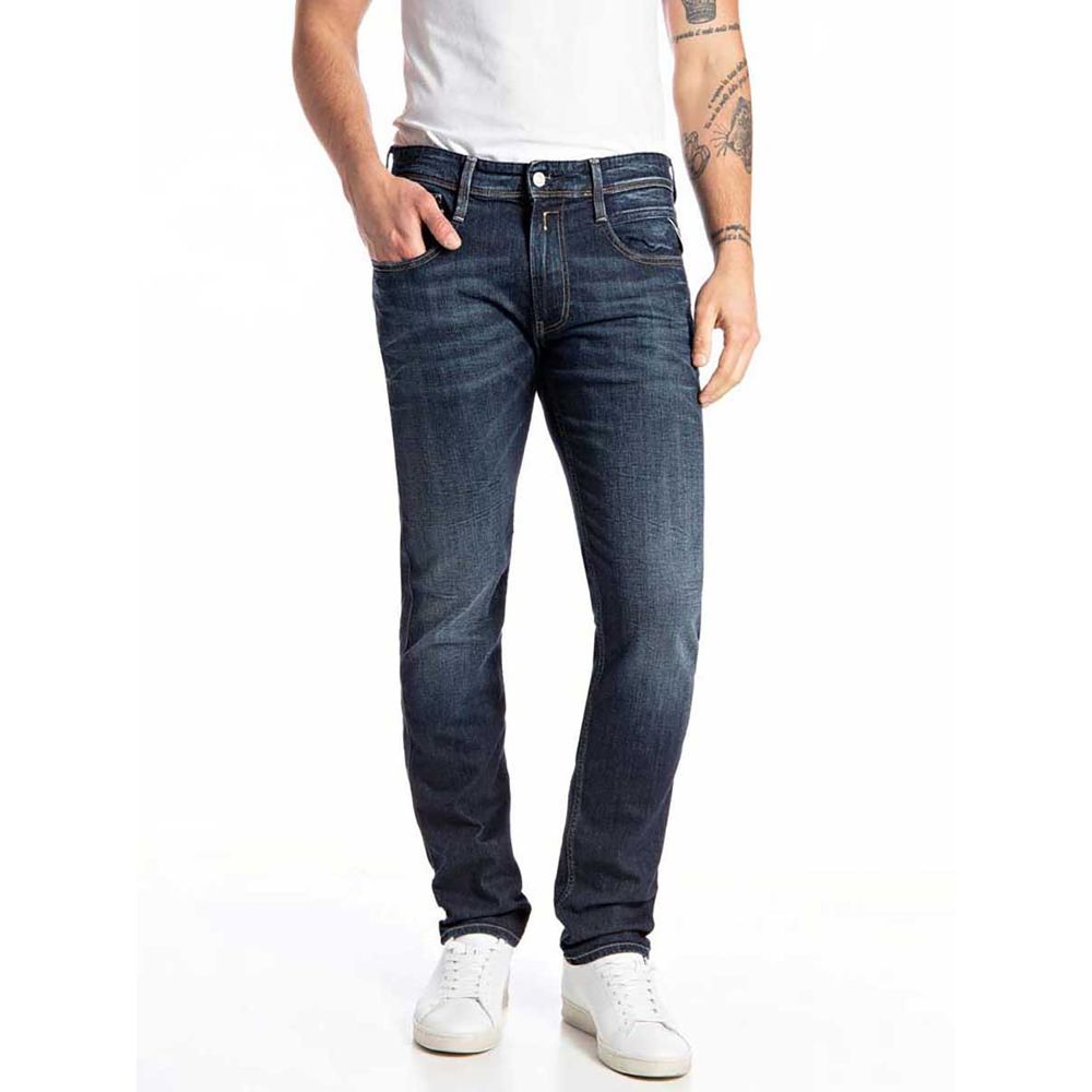 Jean Stretch Para Hombre Anbass  4652