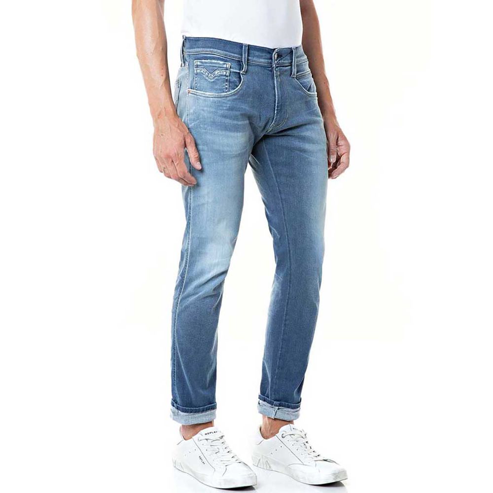 Jean Stretch Para Hombre Anbass  4258