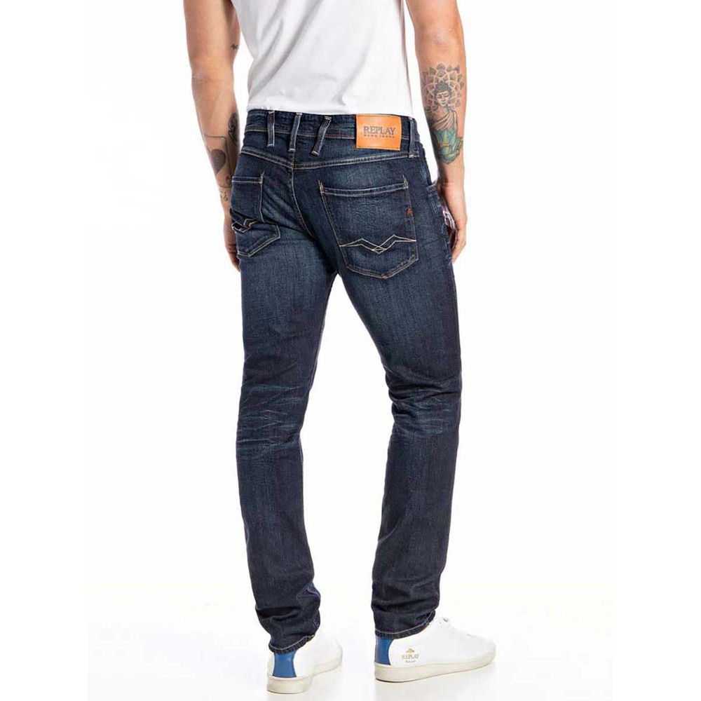 Jean Stretch Para Hombre Anbass  4652