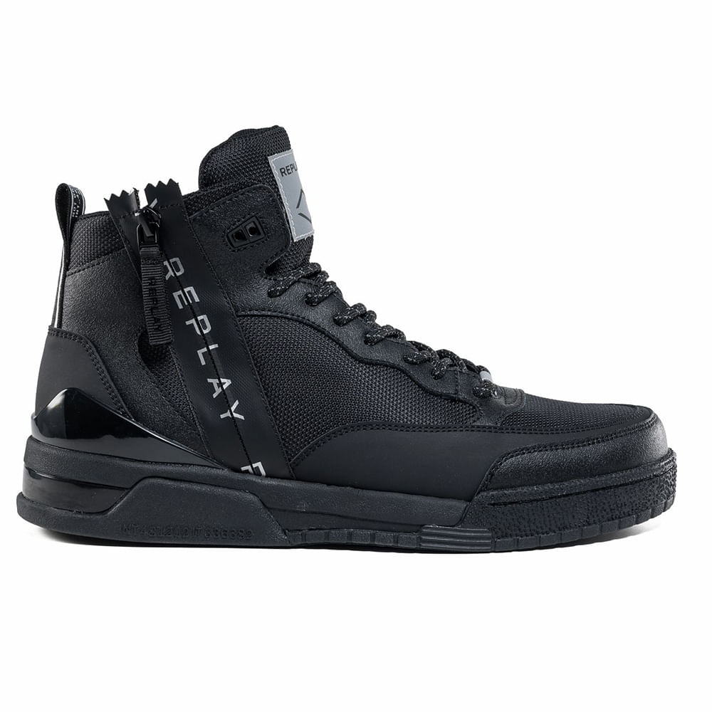 Re-Play Men's Leather Boots With Zip Closure - Narrow Width Suede Boots, Rubber Sole - View #10