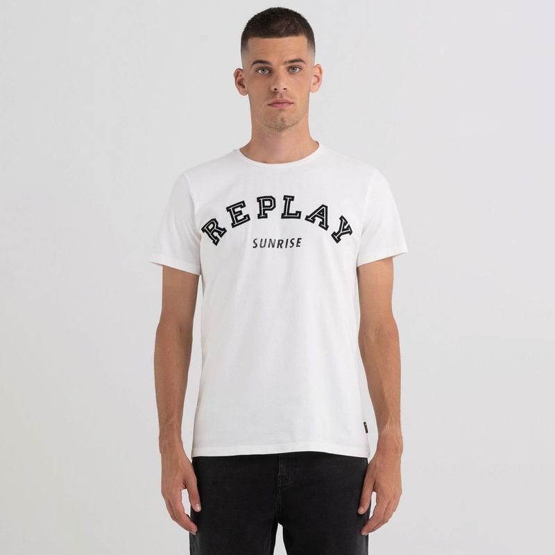 Camiseta-Manga-Corta-Para-Hombre-Replay