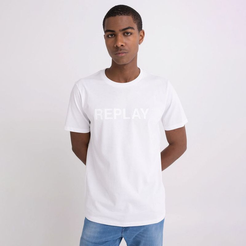 Camiseta-Manga-Corta-Para-Hombre-Replay