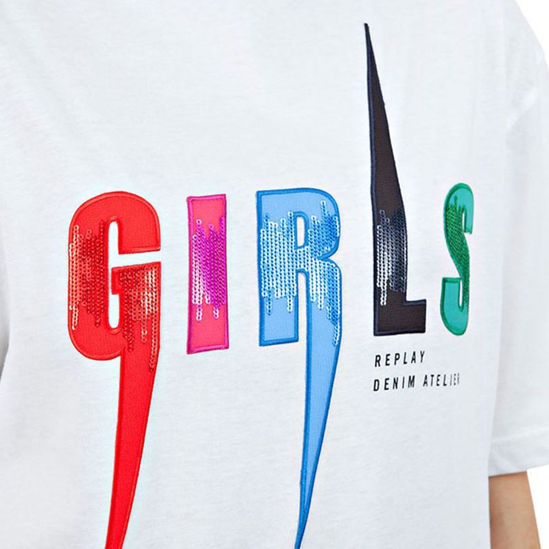 Camiseta-Manga-Corta-Para-Mujer-Replay