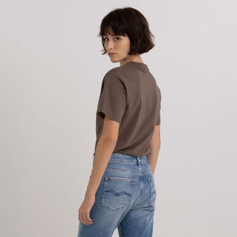 Camiseta-Manga-Corta-Para-Mujer-Replay