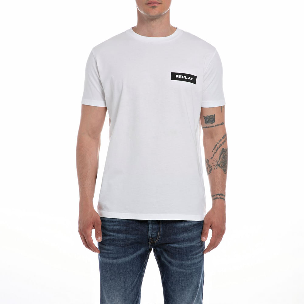 Camiseta Manga Corta Para Hombre